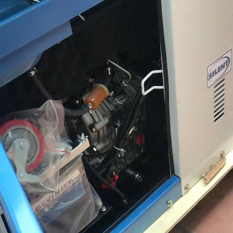 Máy Phát Điện Chạy Dầu 9Kw Huspanda HD11000S Siêu Chống Ồn - Hình ảnh 8 HUSPANDA