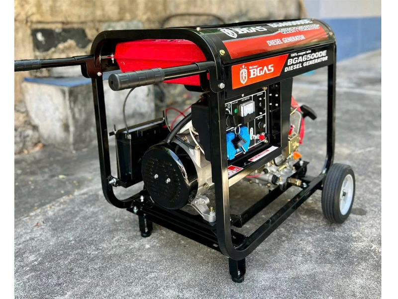 Máy phát điện chạy dầu Bgas BGA6500DE1 (5KW) - Hình ảnh 2 BGAS