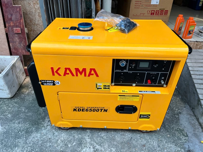 Máy Phát Điện Chạy Dầu Kama 5Kw KDE6500TN - Hình ảnh 1 KAMA