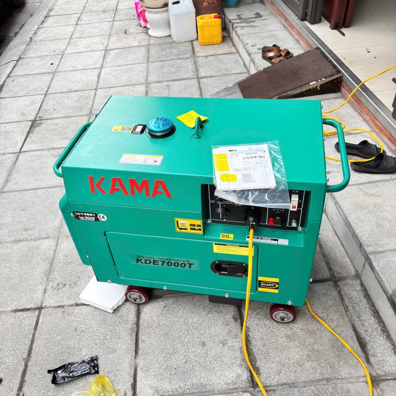 Máy Phát Điện Chạy Dầu Kama 5Kw KDE7000T - Hình ảnh 6 KAMA
