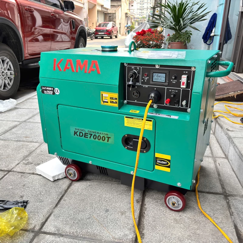 Máy Phát Điện Chạy Dầu Kama 5Kw KDE7000T - Hình ảnh 10 KAMA