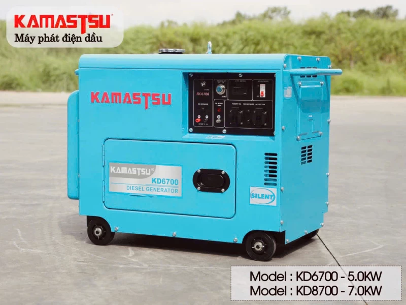Máy Phát Điện Chạy Dầu Kamastsu 5Kw KD6700 - Hình ảnh 6 KAMASTSU