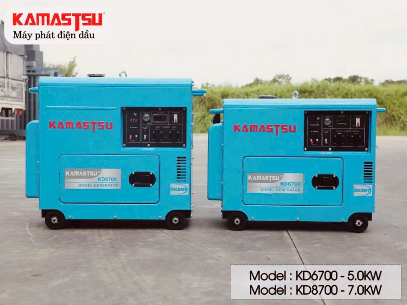 Máy Phát Điện Chạy Dầu Kamastsu 5Kw KD6700 - Hình ảnh 5 KAMASTSU