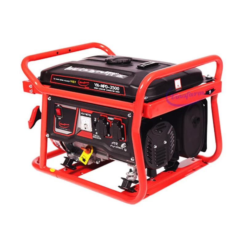 Máy Phát Điện Chạy Xăng 2Kw Vinafarm VN-MPD-3500 - Hình ảnh 2 VINAFARM