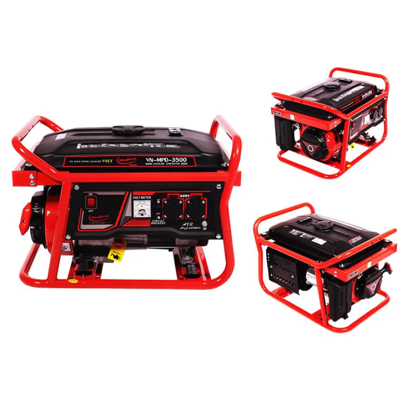 Máy Phát Điện Chạy Xăng 2Kw Vinafarm VN-MPD-3500 - Hình ảnh 3 VINAFARM