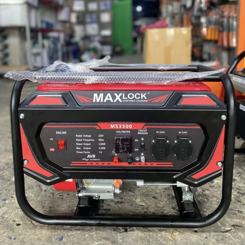 Máy Phát Điện Chạy Xăng 3Kw Maxlock MS3500 - Hình ảnh 5 MAXLOCK