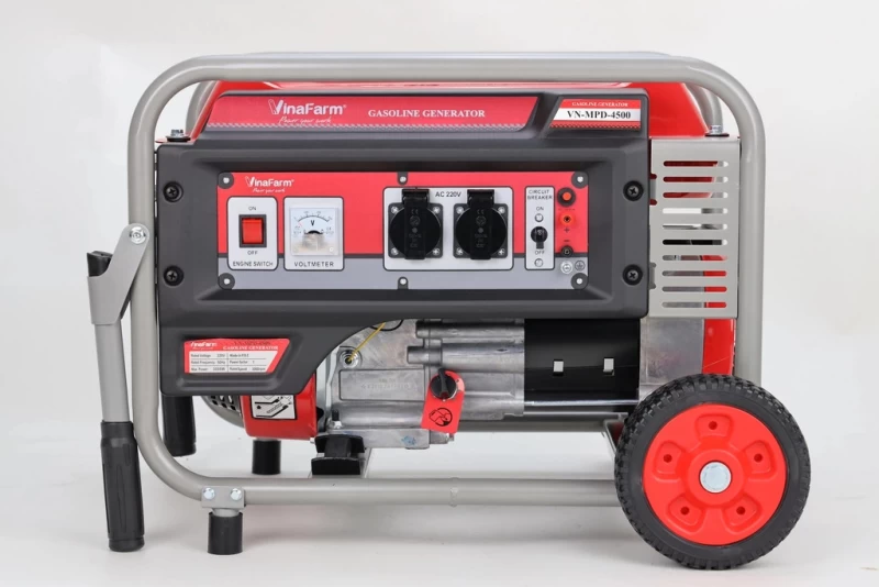Máy Phát Điện Chạy Xăng 3Kw Vinafarm VN-MPD-4500 - Hình ảnh 3 VINAFARM