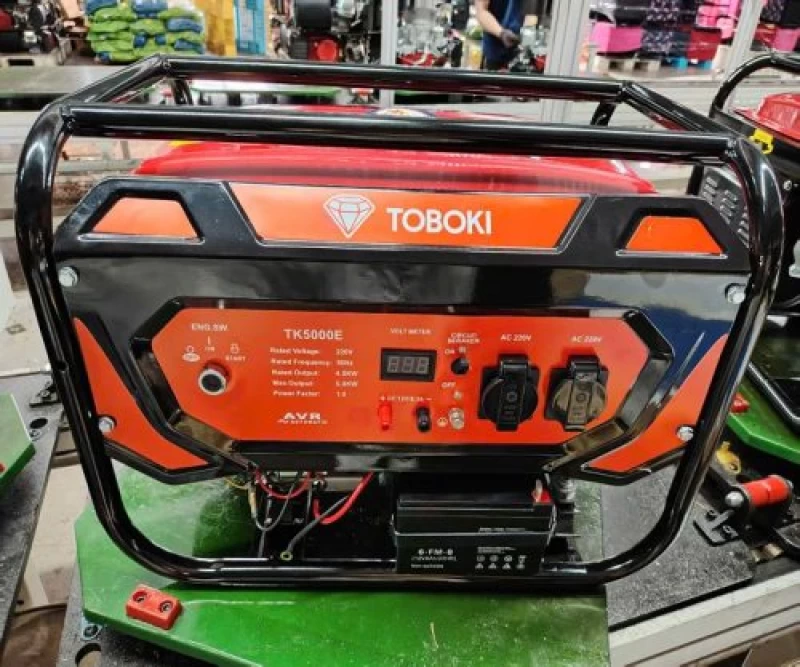 Máy Phát Điện Chạy Xăng 5Kw Toboki TK5000E Đề - Hình ảnh 2 TOBOKI