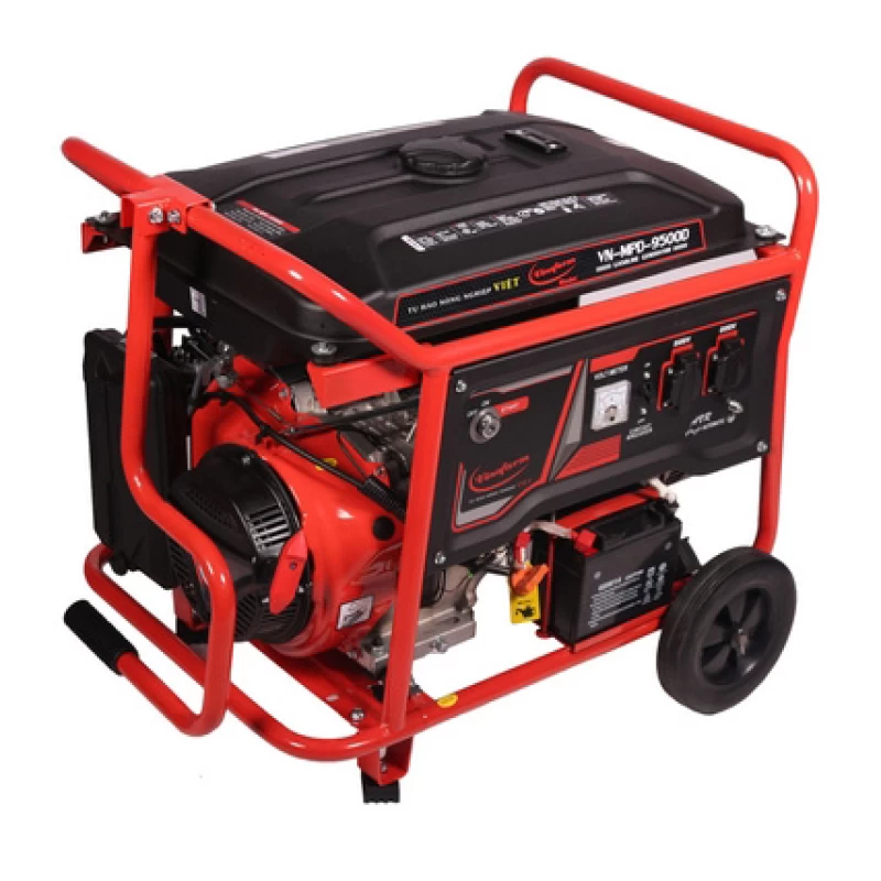 Máy Phát Điện Chạy Xăng 7Kw Vinafarm VN-MPD-9500D Đề - Hình ảnh 2 VINAFARM