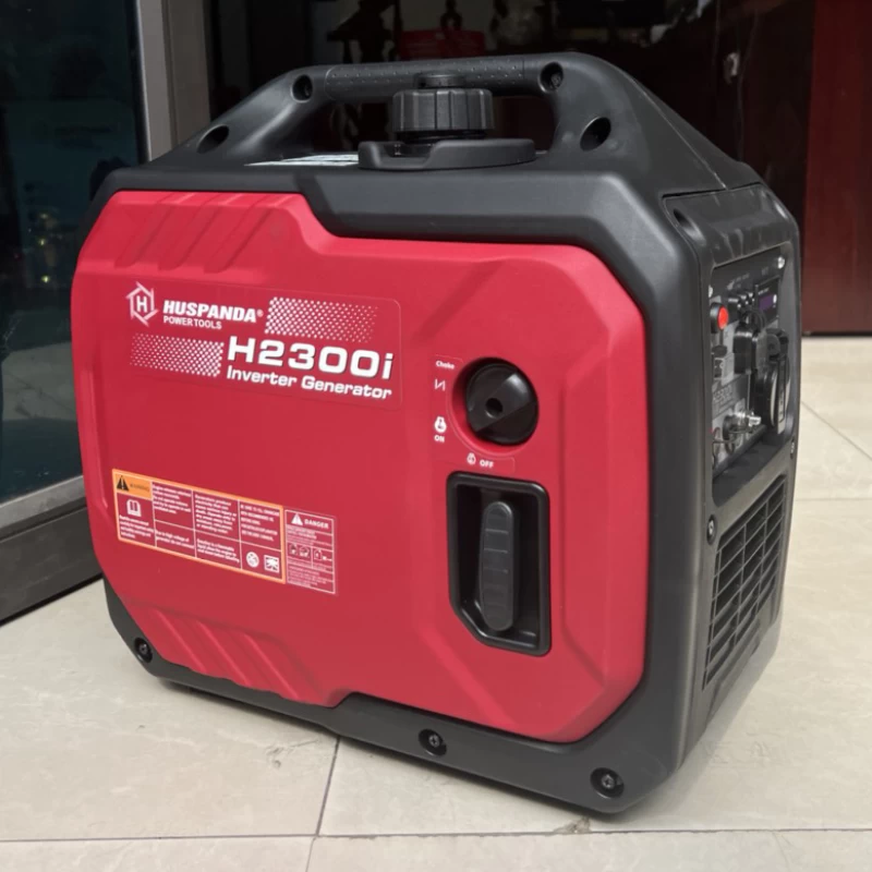 Máy Phát Điện Chạy Xăng Inverter 2Kw Huspanda H2300I Siêu Cách Âm - Hình ảnh 3 HUSPANDA