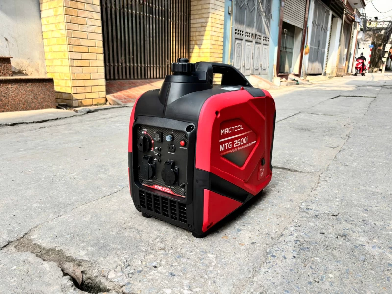 Máy Phát Điện Chạy Xăng Inverter 2Kw Mactool MTG-2500i Siêu Cách Âm - Hình ảnh 3 MACTOOL