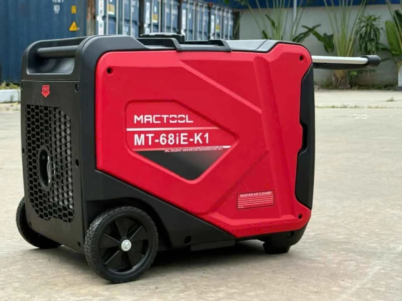 Máy Phát Điện Chạy Xăng Inverter 5Kw Mactool MT-68iE-K1 Siêu Cách Âm - Hình ảnh 3 MACTOOL