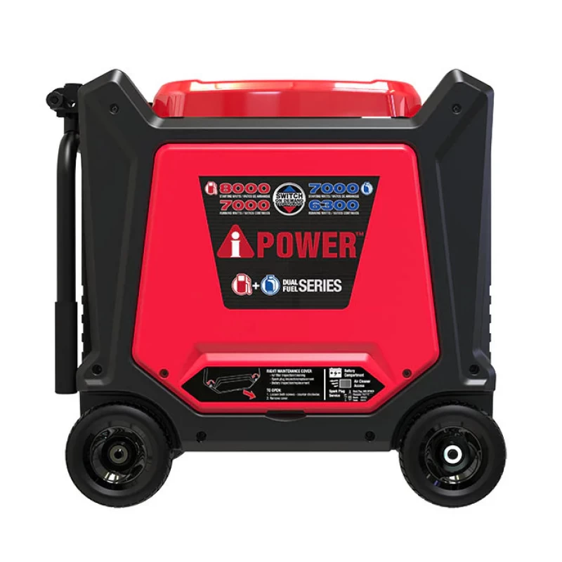 Máy Phát Điện Chạy Xăng Inverter 7Kw Ipower SC8000iED Siêu Cách Âm - Hình ảnh 4 IPOWER