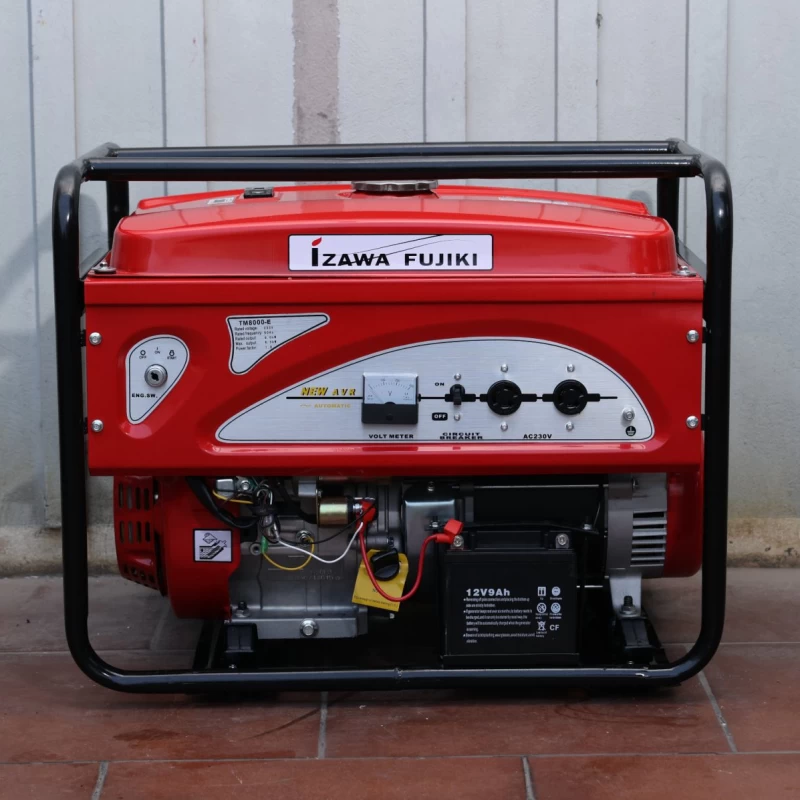 Máy Phát Điện Chạy Xăng Izawa Fujiki 6Kw TM8000E Đề Nổ - Hình ảnh 1 IZAWA FUJIKI