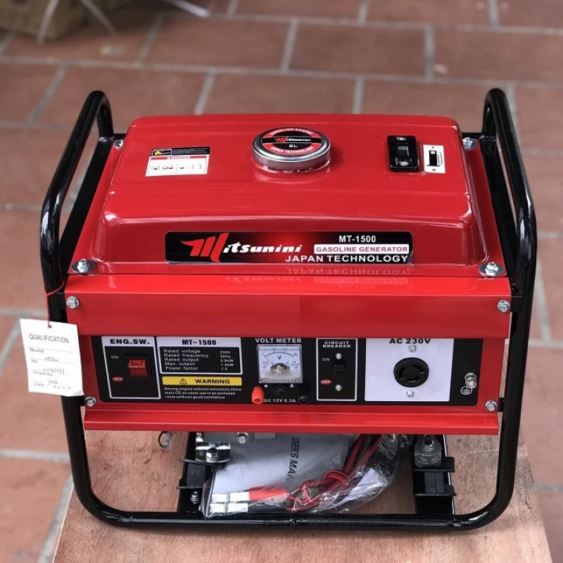 Máy Phát Điện Chạy Xăng Mitsunini 1Kw MT-1500 - Hình ảnh 2 MITSUNINI