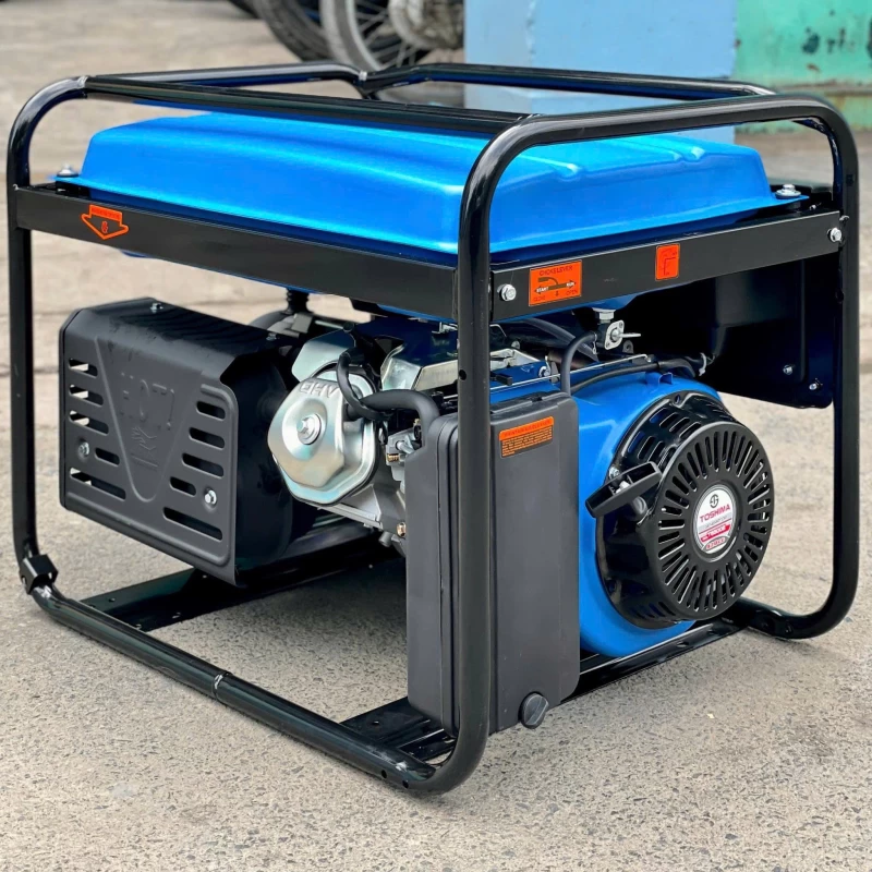 Máy phát điện chạy xăng Toshima T6500E (5KW, đề nổ) - Hình ảnh 3 TOSHIMA
