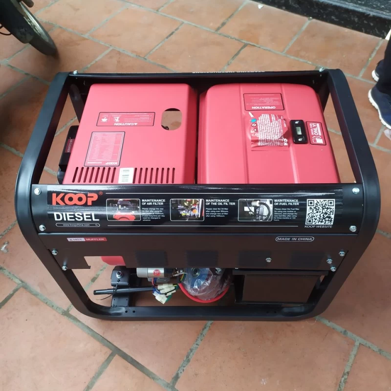 Máy Phát Hàn Chạy Dầu 7Kw Koop KDF8500WE - Hình ảnh 1 KOOP