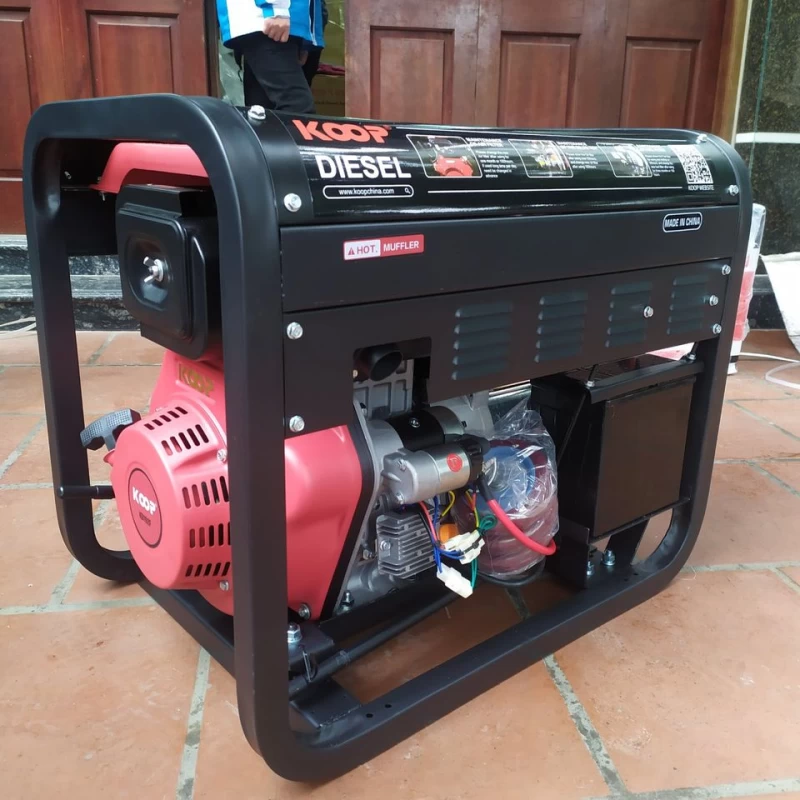 Máy Phát Hàn Chạy Dầu 7Kw Koop KDF8500WE - Hình ảnh 2 KOOP