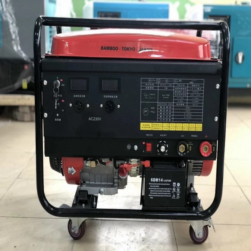 Máy Phát Hàn Chạy Xăng 15Hp Bamboo BMB 250C - Hình ảnh 2 BAMBOO