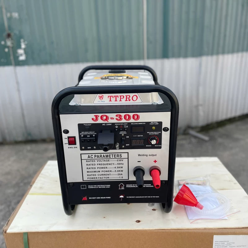 Máy Phát Hàn Chạy Xăng 5Kw TTPRO TQ-300A - Hình ảnh 2 TTPRO