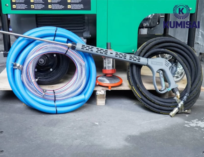 Máy phun rửa cao áp công nghiệp Kumisai KMS-350/15 - Hình ảnh 1 KUMISAI