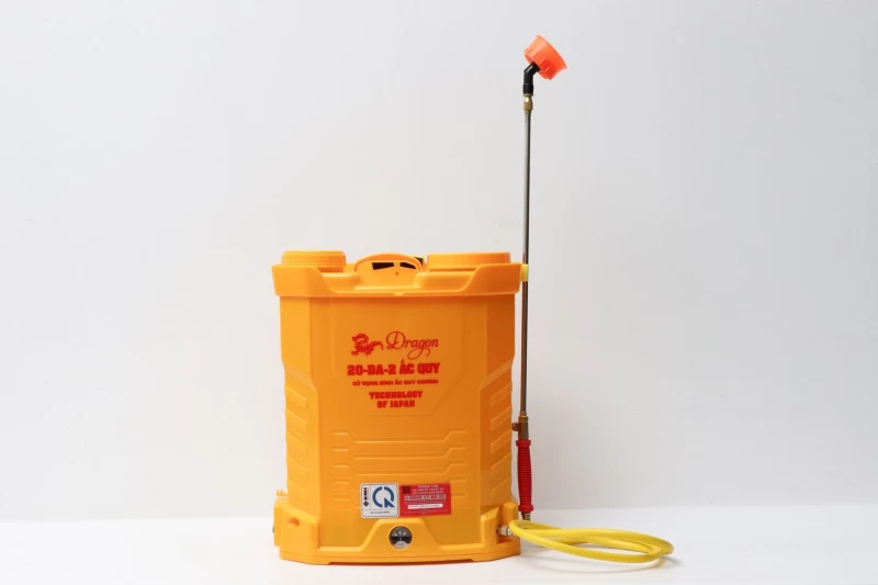 Máy phun thuốc trừ sâu, côn trùng điện Dragon 20-DA- ắc quy Vàng Bình ắc qui 12V8Ah - Hình ảnh 4 OSHIMA