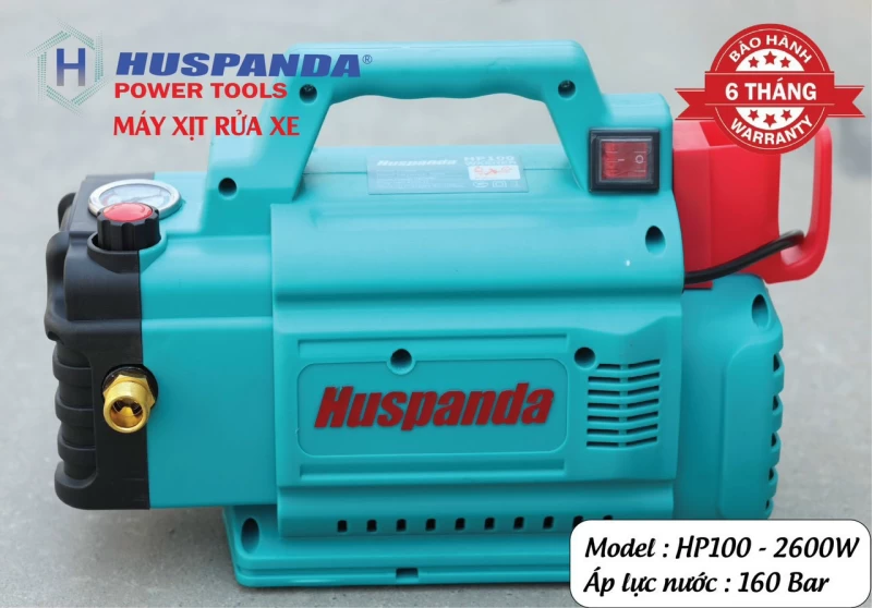 Máy Rửa Xe 2600W Huspanda HP100 - Hình ảnh 4 HUSPANDA
