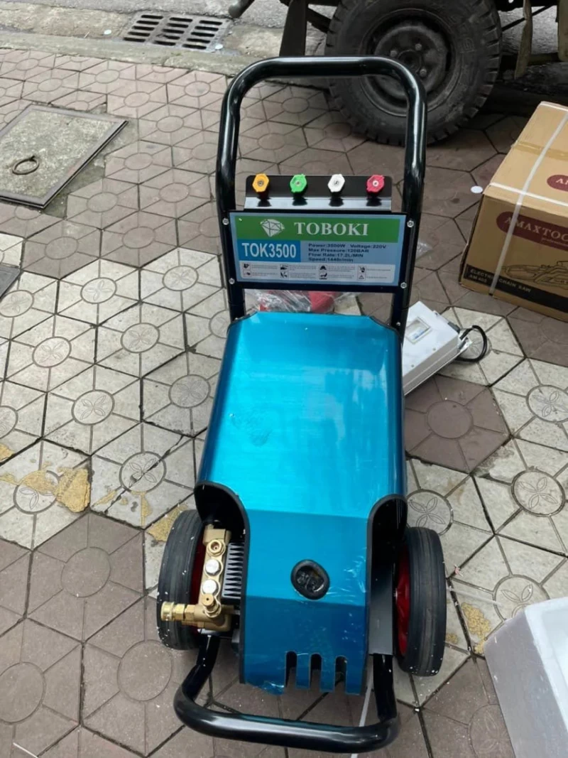 Máy Rửa Xe Cao Áp 3.5Kw Toboki TOK3500 - Hình ảnh 2 TOBOKI