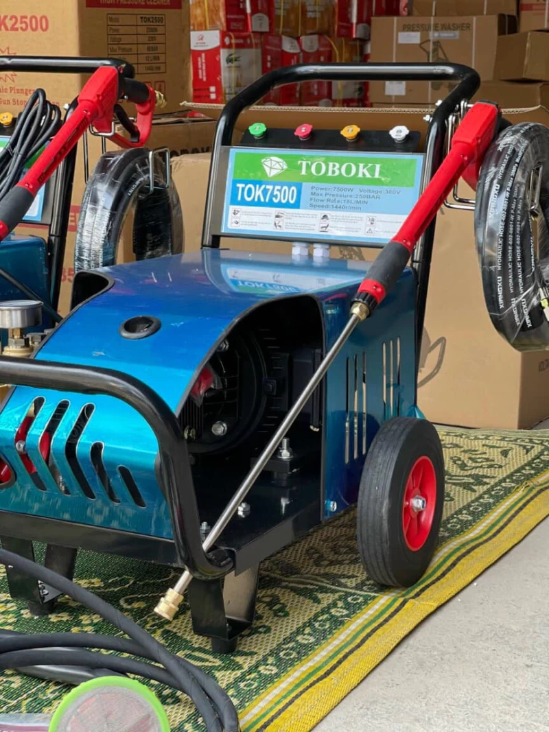 Máy Rửa Xe Cao Áp 7.5Kw Toboki TOK7500 - Hình ảnh 1 TOBOKI