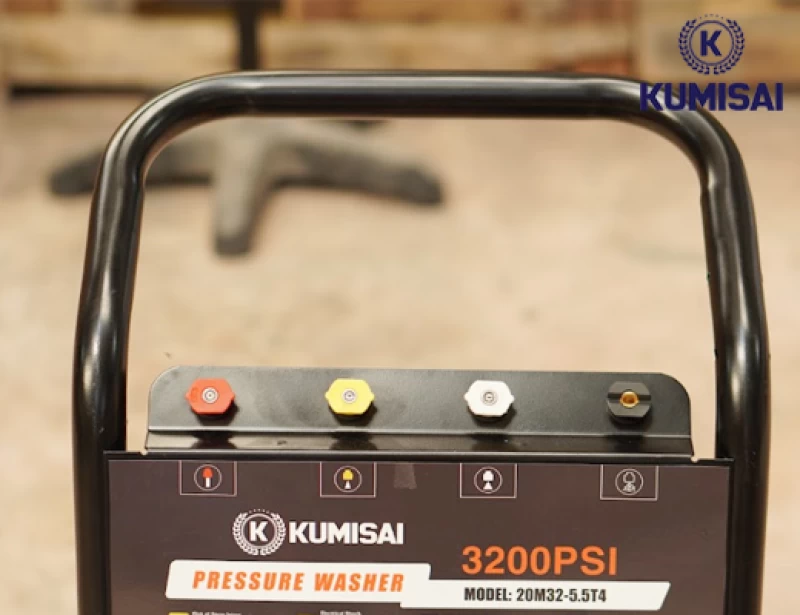 Máy rửa xe cao áp Kumisai 20M32-5.5T4 (tự động ngắt) - Hình ảnh 3 KUMISAI