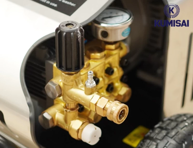 Máy rửa xe cao áp Kumisai 20M32-5.5T4 (tự động ngắt) - Hình ảnh 1 KUMISAI