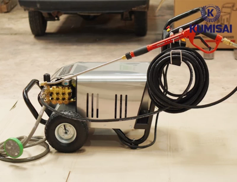 Máy rửa xe cao áp Kumisai 20M32-5.5T4 (tự động ngắt) - Hình ảnh 5 KUMISAI