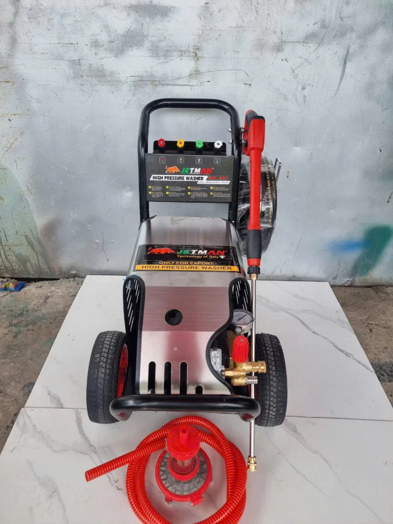 Máy Rửa Xe Công Nghiệp Jetman 3Kw JM30HS Piston Sứ - Hình ảnh 3 JETMAN