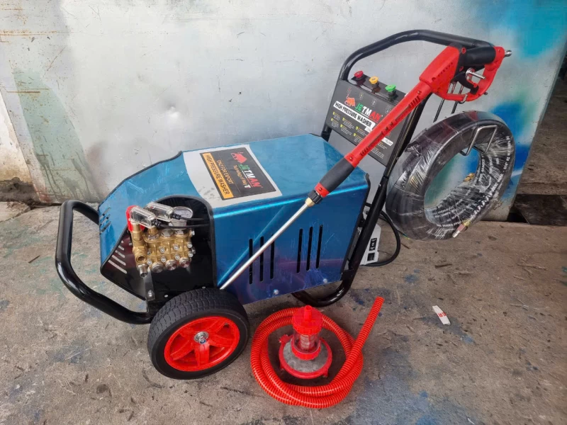 Máy Rửa Xe Công Nghiệp Jetman 7.5Kw JM75S Piston Sứ - Hình ảnh 7 JETMAN