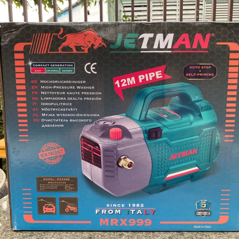Máy Rửa Xe Mini Jetman 3000W MRX-999 Có Chỉnh Áp - Hình ảnh 5 JETMAN