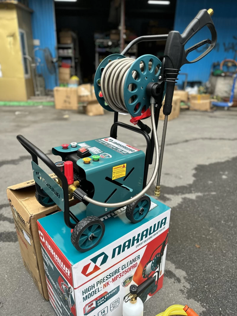 Máy Rửa Xe Nakawa 3250W NK-MP3250PRO Có Chỉnh Áp - Hình ảnh 9 NAKAWA