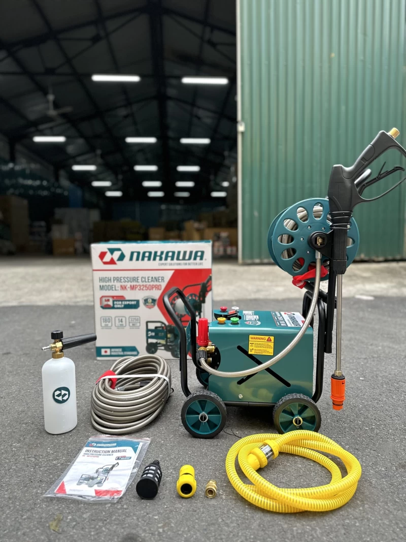 Máy Rửa Xe Nakawa 3250W NK-MP3250PRO Có Chỉnh Áp - Hình ảnh 1 NAKAWA