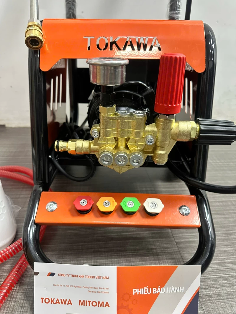 Máy Rửa Xe Rulo Cuốn Dây Tokawa TA-3600 - Hình ảnh 8 TOKAWA