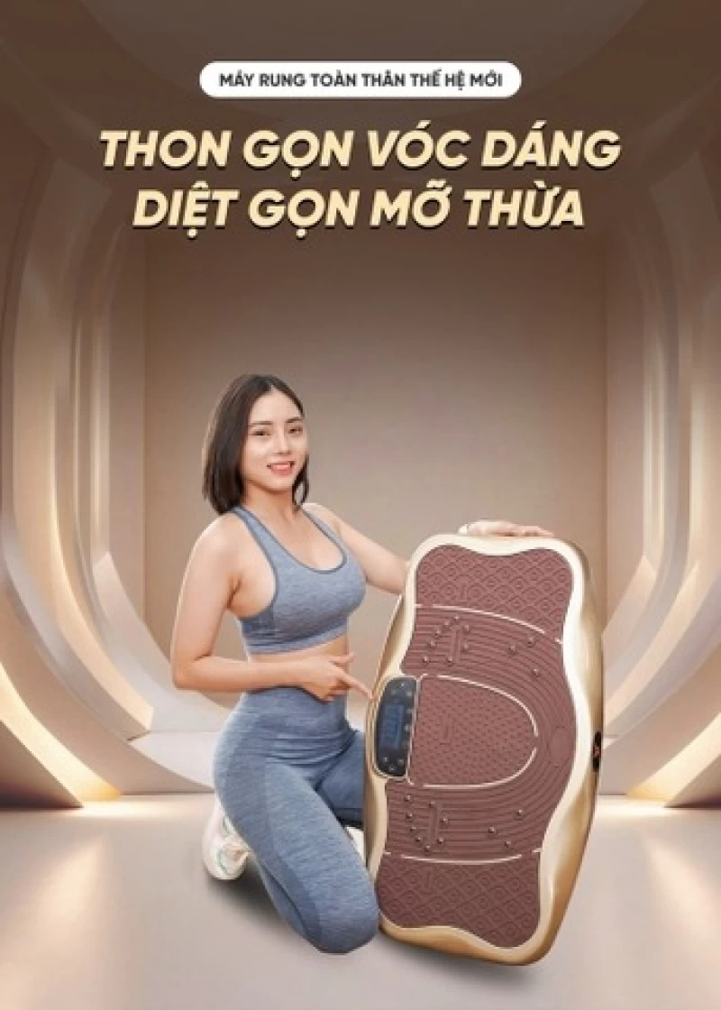 Máy rung toàn thân Queen Crown FR48 - Hình ảnh 10 QUEEN CROWN