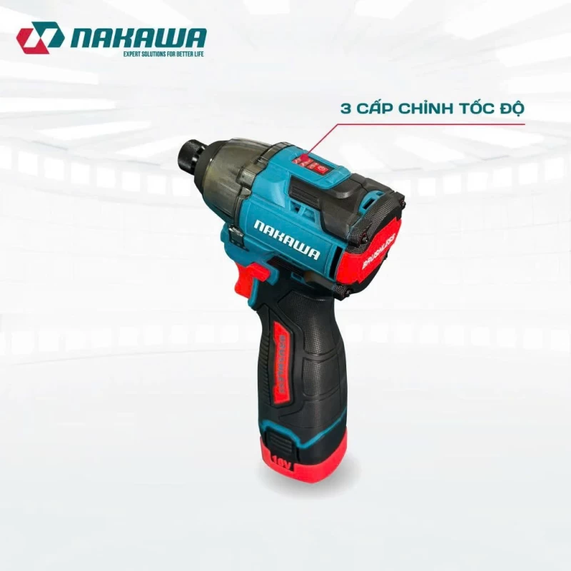 Máy siết vít pin NAKAWA NK-VD16/140PLUS - Hình ảnh 4 NAKAWA