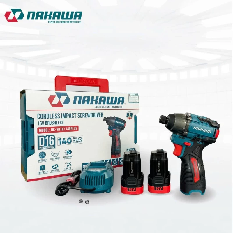 Máy siết vít pin NAKAWA NK-VD16/140PLUS - Hình ảnh 7 NAKAWA