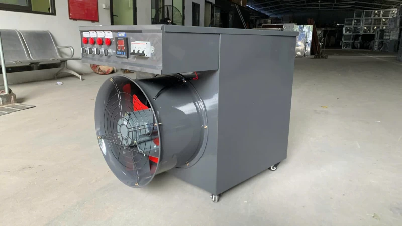 Máy sưởi công nghiệp 30KW dùng điện, diện tích sưởi 300m2 - Hình ảnh 9 OMYSU