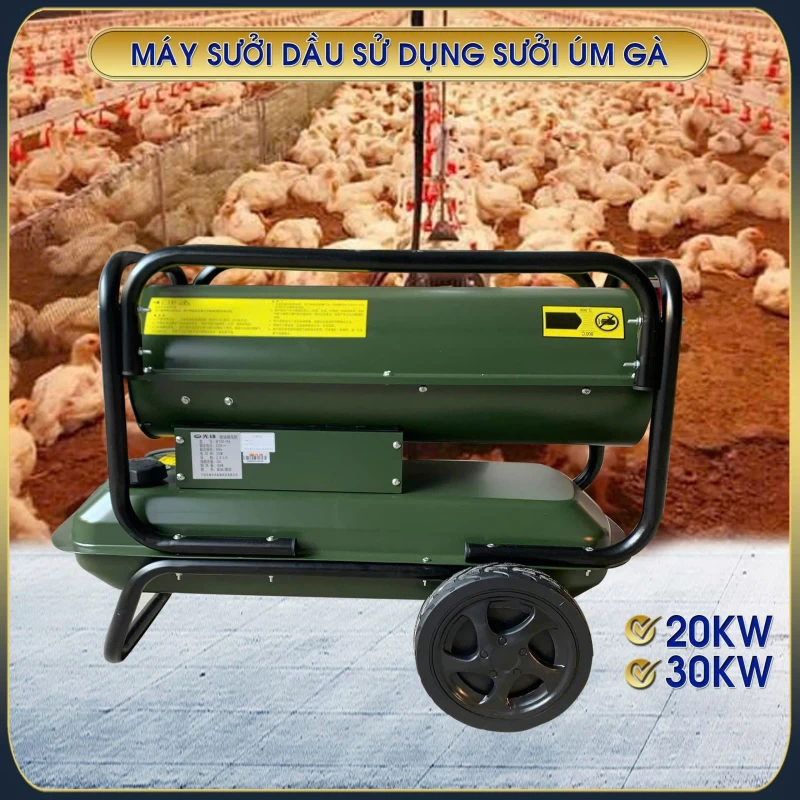 Máy sưởi dầu 20KW OMYSU TSD-20GR - Hình ảnh 1 OMYSU