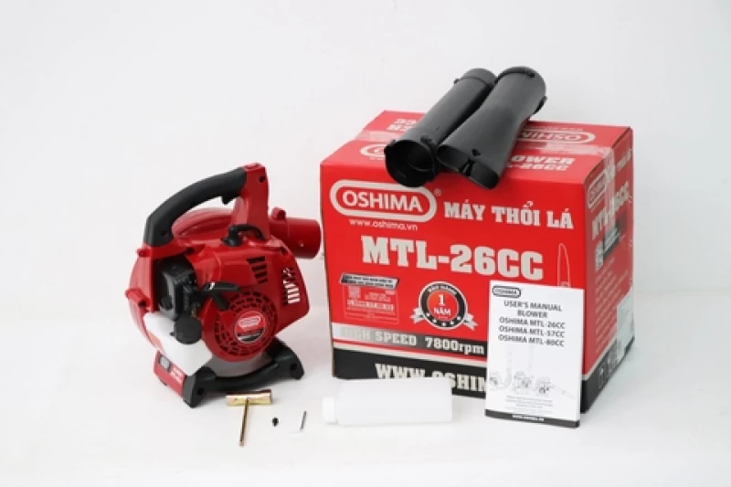 Máy thổi lá OSHIMA MTL26cc 700W Đỏ 2 thì - Hình ảnh 13 OSHIMA