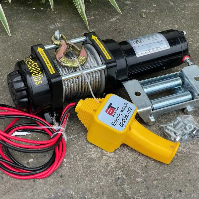 Máy tời điện ắc quy BENTOT 5000LBS 12V-2268Kg - Hình ảnh 3 BENTOT