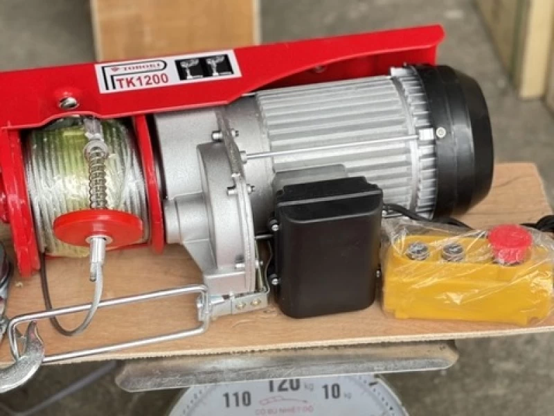 Máy tời TOBOKI TK1200/25 2100W 600/1200KG 15/25m - Hình ảnh 2 TOBOKI