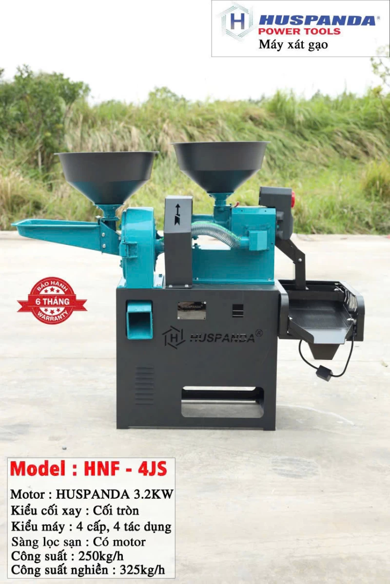 Máy Xát Gạo Huspanda HNF-4JS - Hình ảnh 4 HUSPANDA