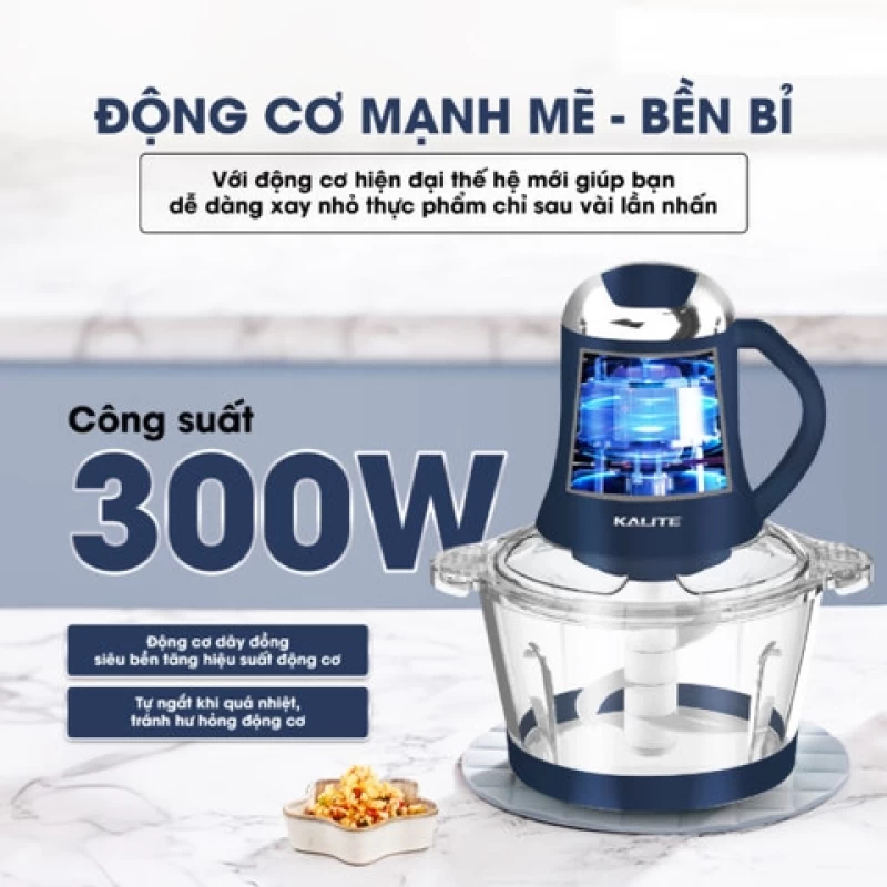 Máy xay thịt KALITE KM355 đa năng dung tích 2L - Hình ảnh 7 KALITE