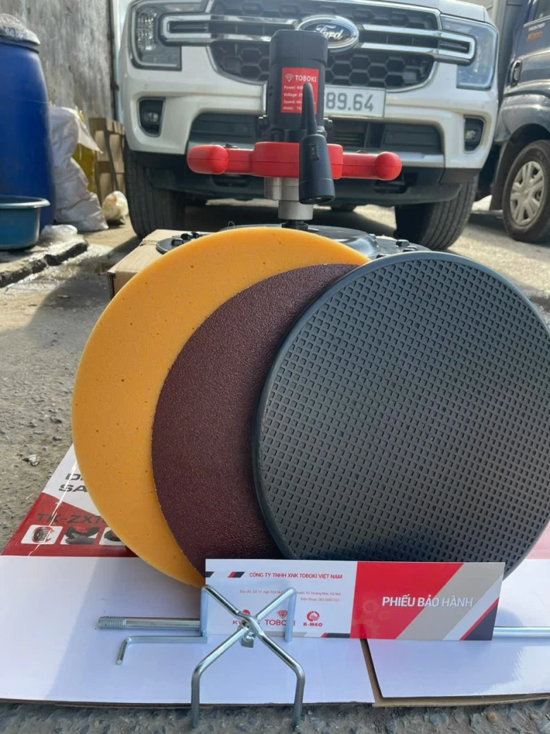 Máy Xoa Vữa Có Đèn 1600W Toboki TK-ZX1600 - Hình ảnh 7 TOBOKI