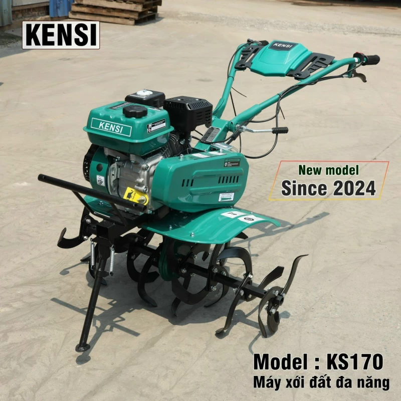 Máy Xới Đất Chạy Xăng Kensi KS170 - Hình ảnh 1 KENSI